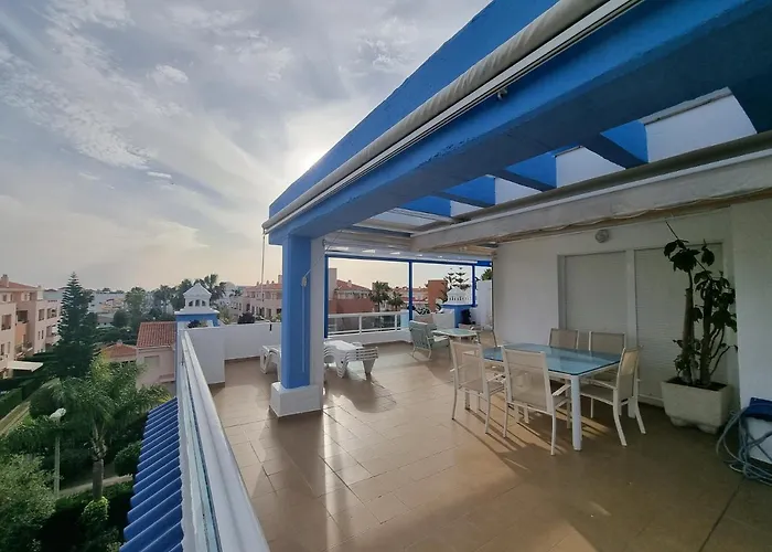 Atico En Costa Ballena Con Barbacoa, Aire Acondicionado Y Wifi